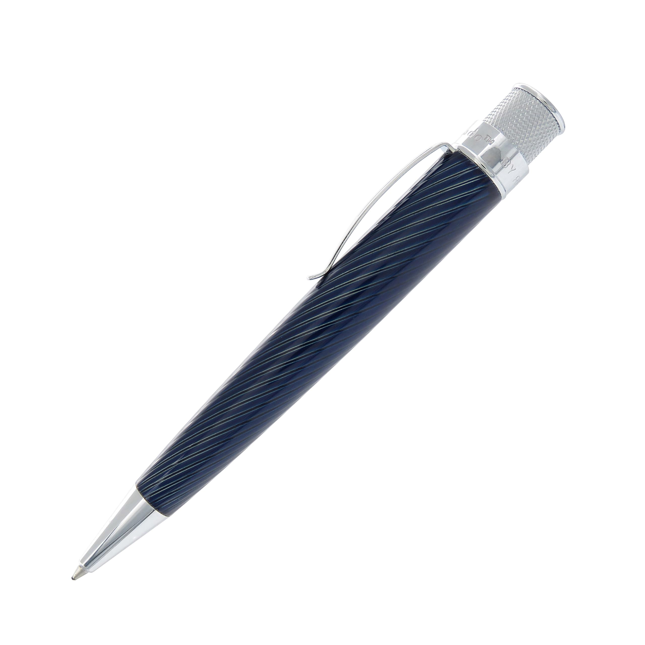 Amazon | Retro 51 Big Shots ローラーボールペン、ブロンクスネイビー