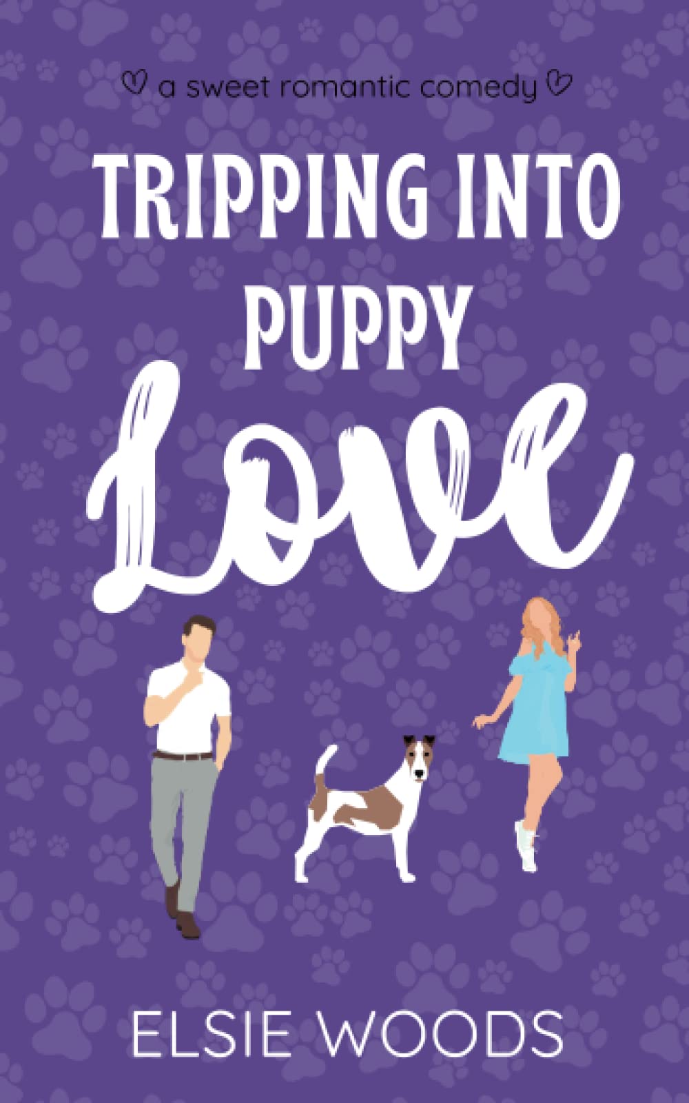 Tripping into Puppy Love: A sweet small-town romantic comedy (Finding Love at the Doggy Spa)