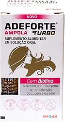 Adeforte Turbo Biotina Liquida Para Cabelos Fortes
