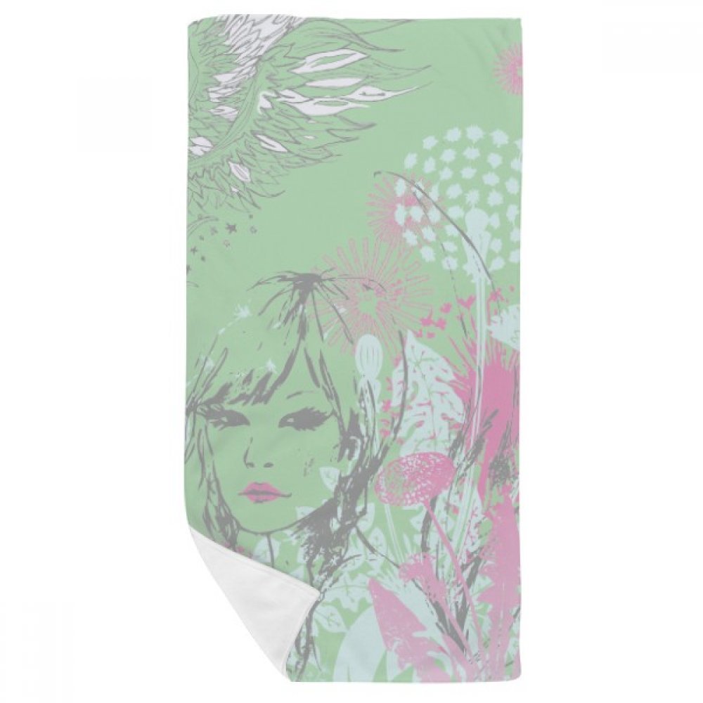 Serviette de bain douce 35x70cm contre les irritations de la peau lors du séchage