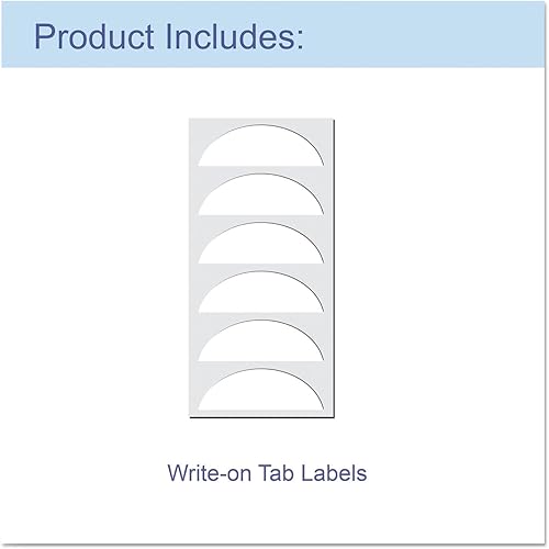 Miniatura 3 de C-Line 48305 - Archivos expandibles especiales, carta, 7 bolsillos, color azul