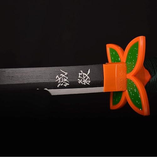 Miniatura 4 de SV Anime Demon Slayer - Espada Katana decorativa coleccionable de 31 pulgadas, para regalo, varios estilos disponibles