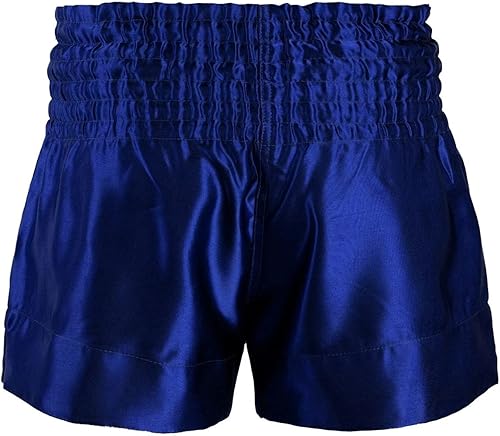 Miniatura 9 de Hardcore Training Pantalones cortos clásicos de Muay Thai Negro Blanco Rojo Camo Azul Kick Boxing MMA Combat Sport Sparring Trunks