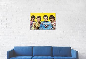 ビートルズサージェントぺバーノーカットポスター Amazon.co.jp: ビートルズ - 音楽ポスター/プリント(SGT