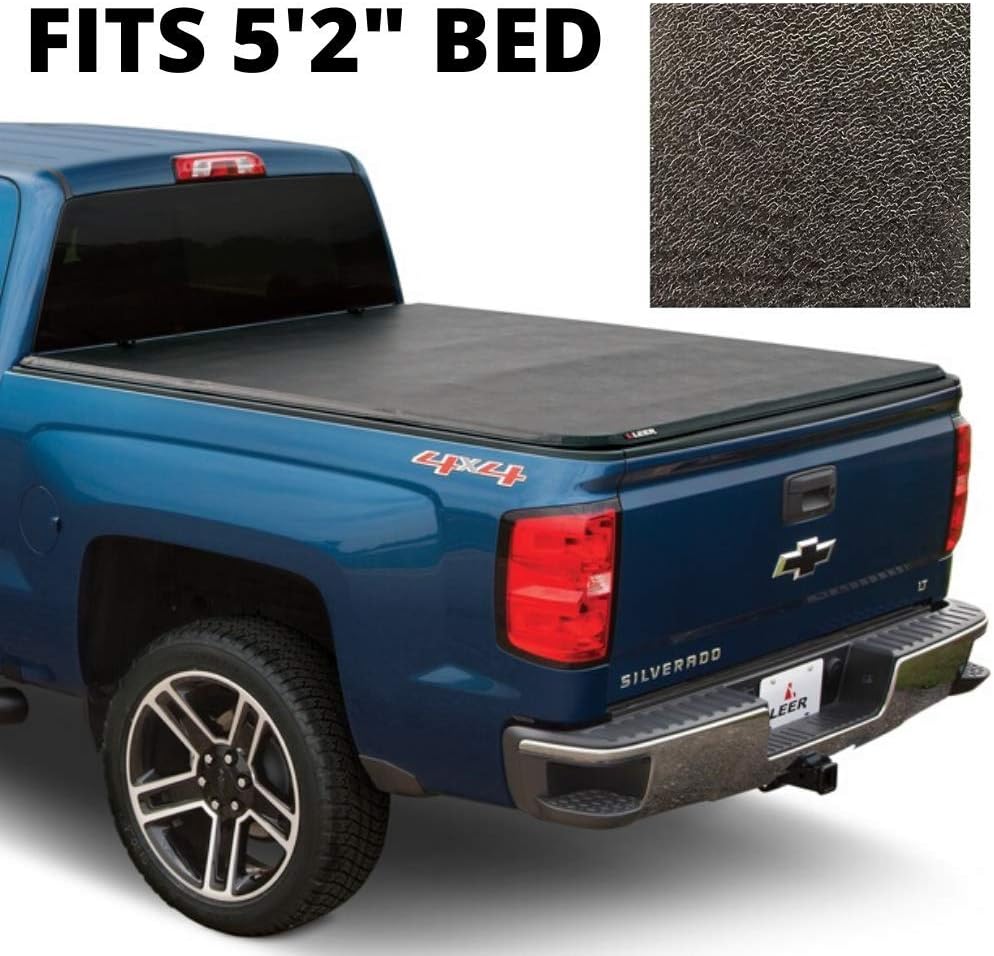LEER Latitude Soft Folding Tonneau Cover, Fits 2015-2026 GM Colorado/Canyon with 5'2" Truck Bed