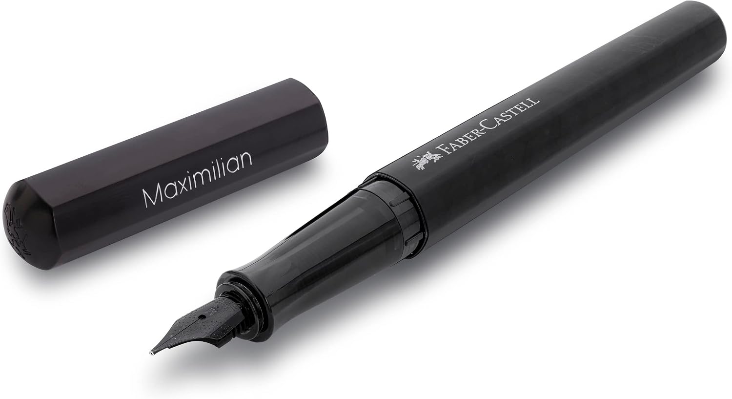 Faber-Castell Hexo M Fountain Pen - Black