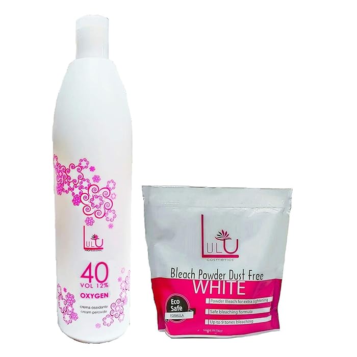 Buy LULU PROFESSIONAL Hydrogen Cream Peroxide Volume 40 and White Hair
