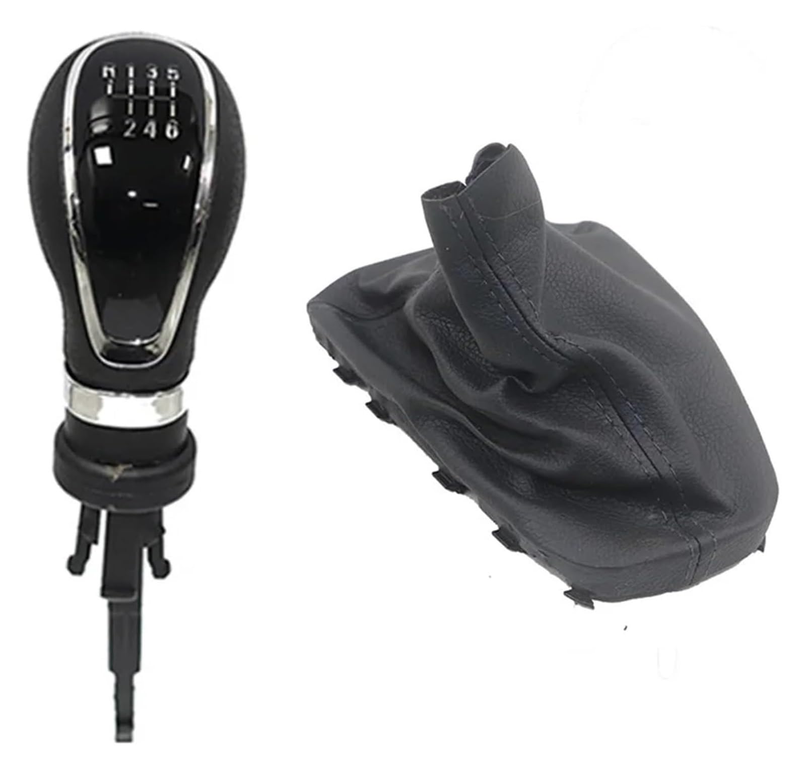 Pour Buick Pour Astr Pour Excelle GT/XT Pommeau Levier De Vitesse Manuel En Cuir levier changement vitesse(6 Speed Set)