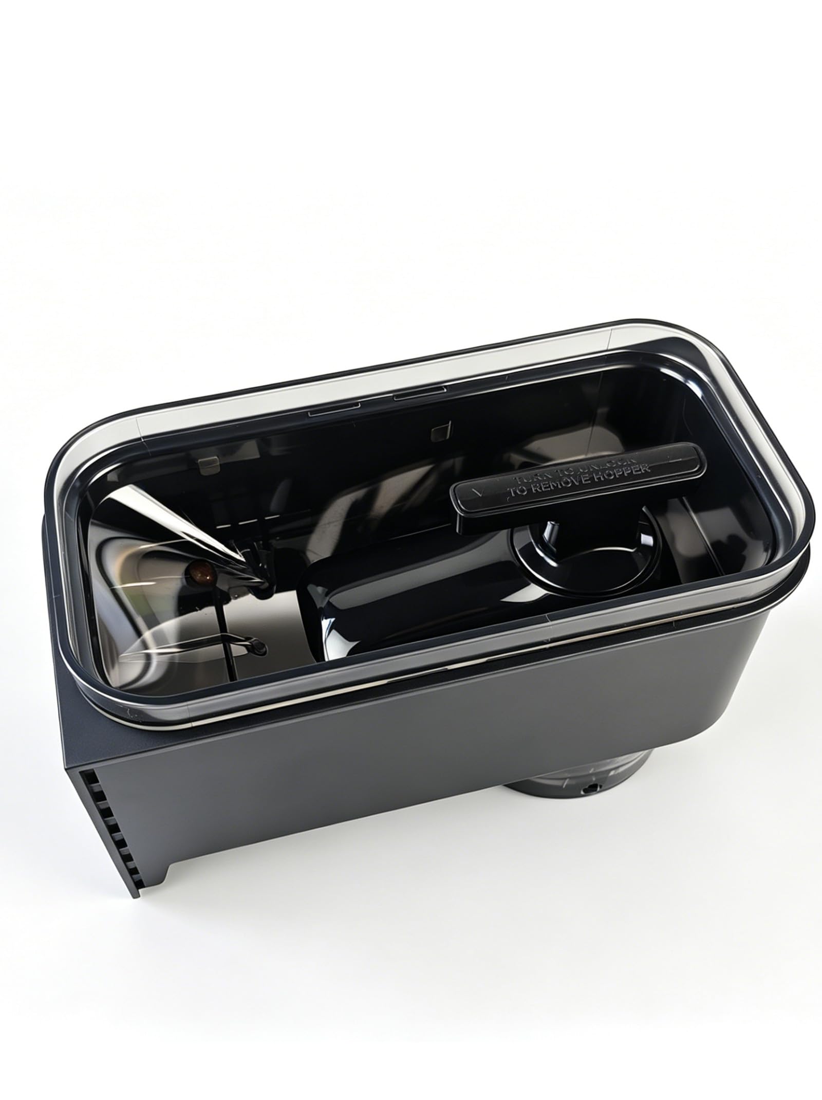 Bean Hopper - Repuesto para Ninja Luxe Cafe Pro ES701, ABS de alta capacidad y acero inoxidable, accesorios de repuesto para máquina de café