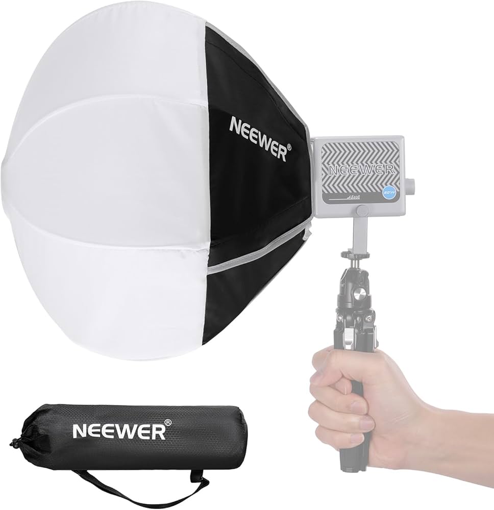 【新品】NEEWER MS60B LEDビデオライト 6カラーディフューザー NEEWER MS60B Bi-color LED Video Light | Handheld Light