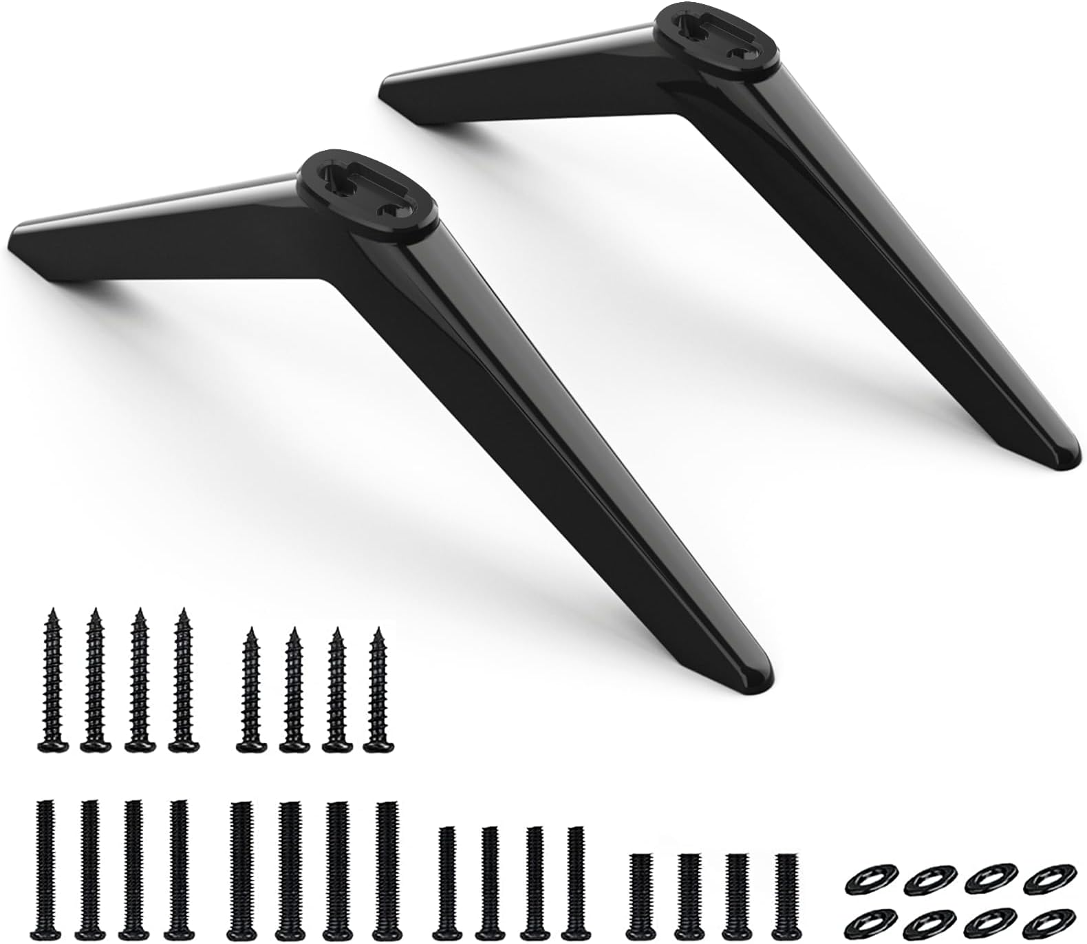 TV Stand Compatible with Samsung 32 inch Class FHD (1080P) Smart LED TVs, TV Stand Legs Only for Samsung TV Stands Base Replacement UN32J5205AF