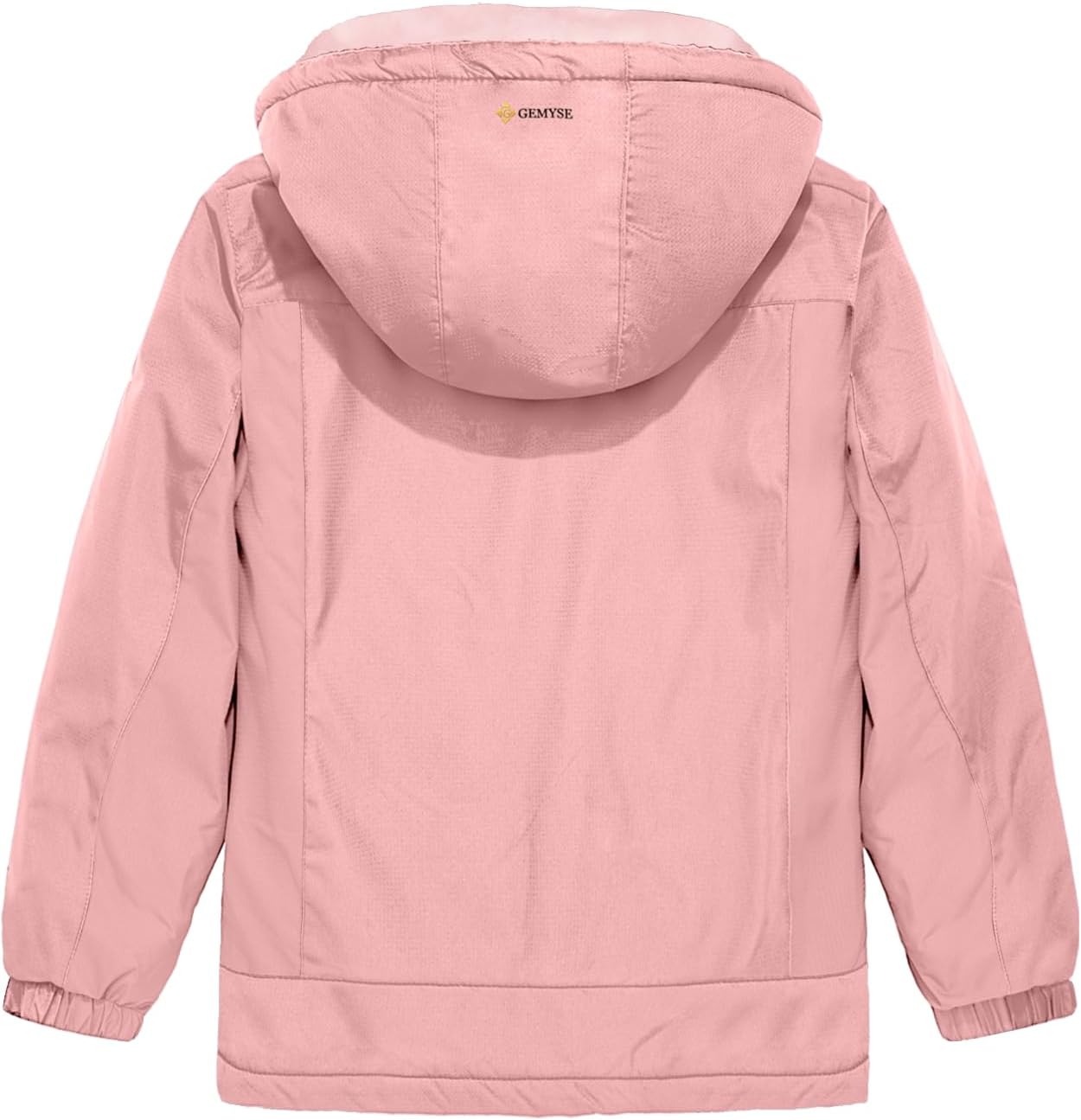 GEMYSE Girl's Waterproof Ski Snow Jacket Hooded Fleece Lined Windproof Winter Jacket - Image 3