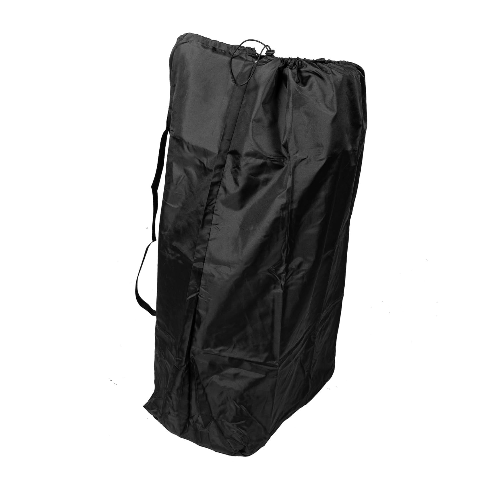 Toddmomy Borsa da Viaggio per Carrozzina, Copertura per Viaggio in Aereo, in Nailon Nero, 2 Spallacci e Chiusura a Coulisse, Adatta a Vari Modelli