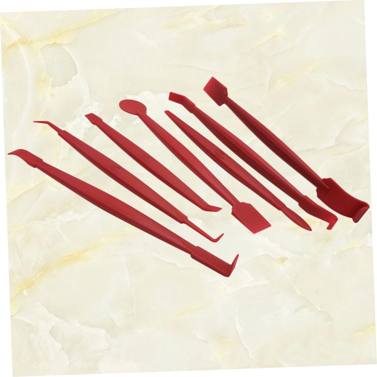 1Set Car Window Tint Tool Kit Auto Film Cutter and Squeegee Set for Tinting and Vehicle Wraps Essential Tools for Car Accessories Red