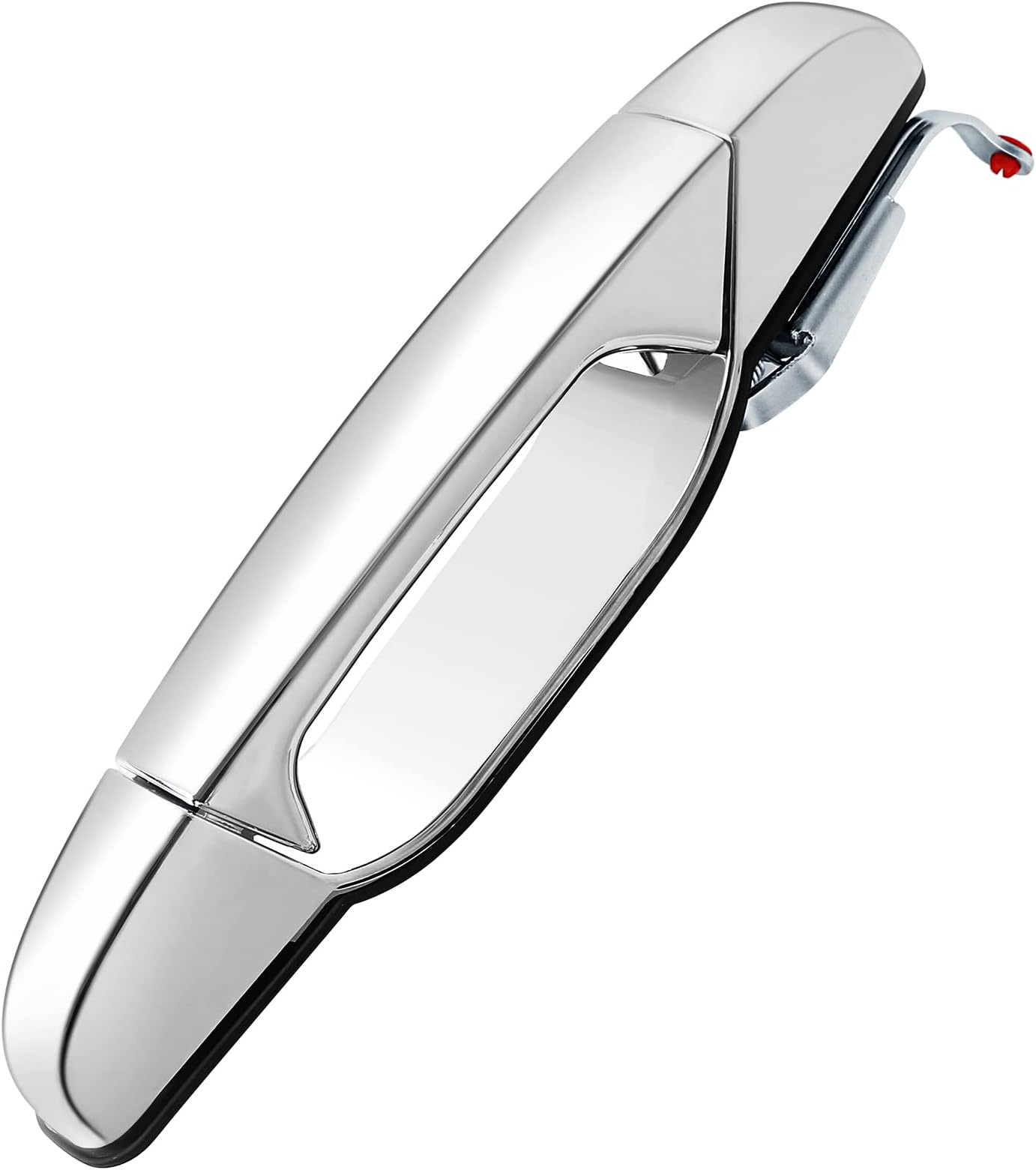 Exterior Rear Right Door Handle Passenger Side Compatible with 2007-2013 Chevrolet Chevy Silverado Tahoe Avalanche Suburban, GMC Sierra Yukon XL Denali, Cadillac Escalade ESV | Replaces OE 15915660