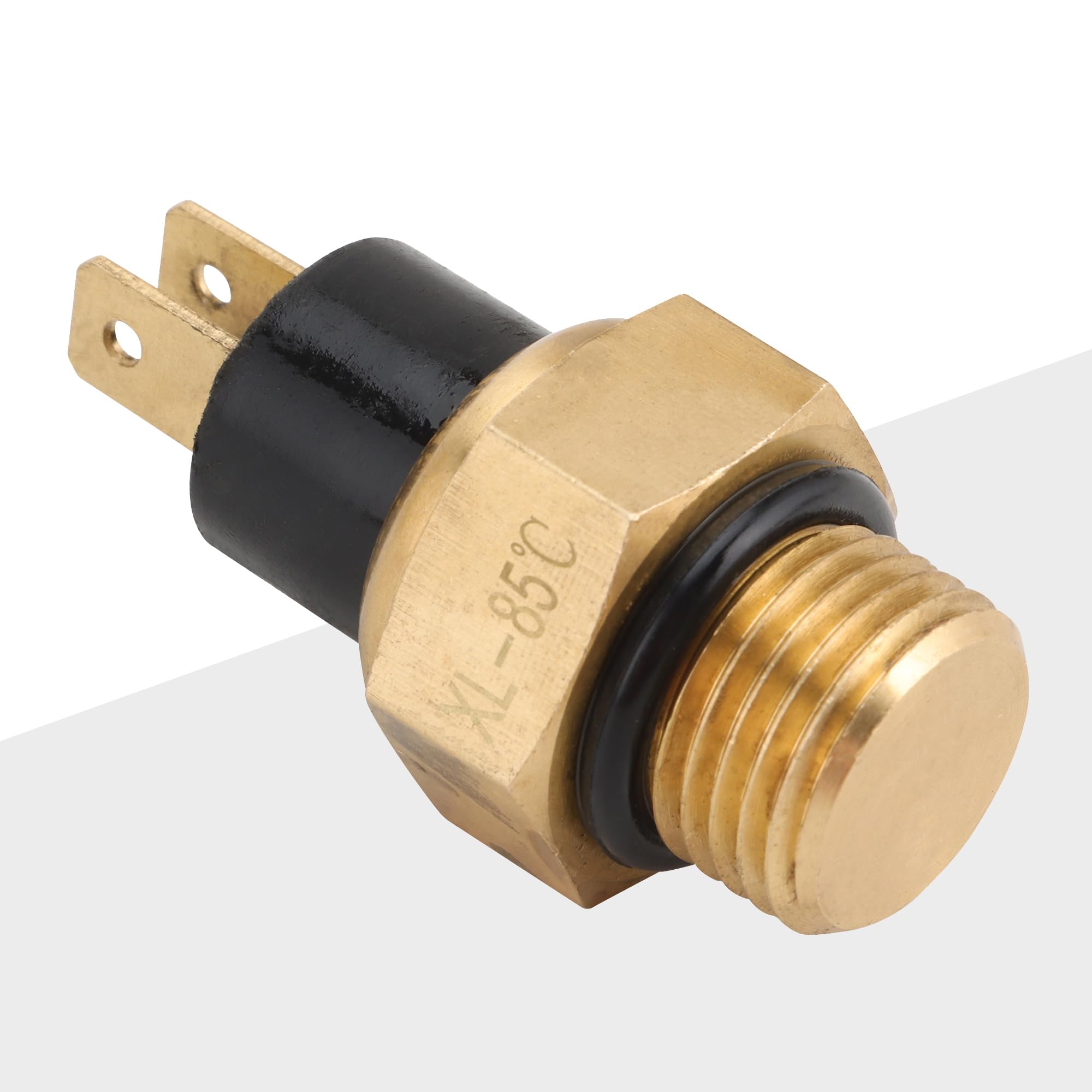 GOOFIT Radiatore interruttore ventola rame radiatore raffreddamento sensore di temperatura Sostituzione per CF250 2 Stroke 4 Stroke