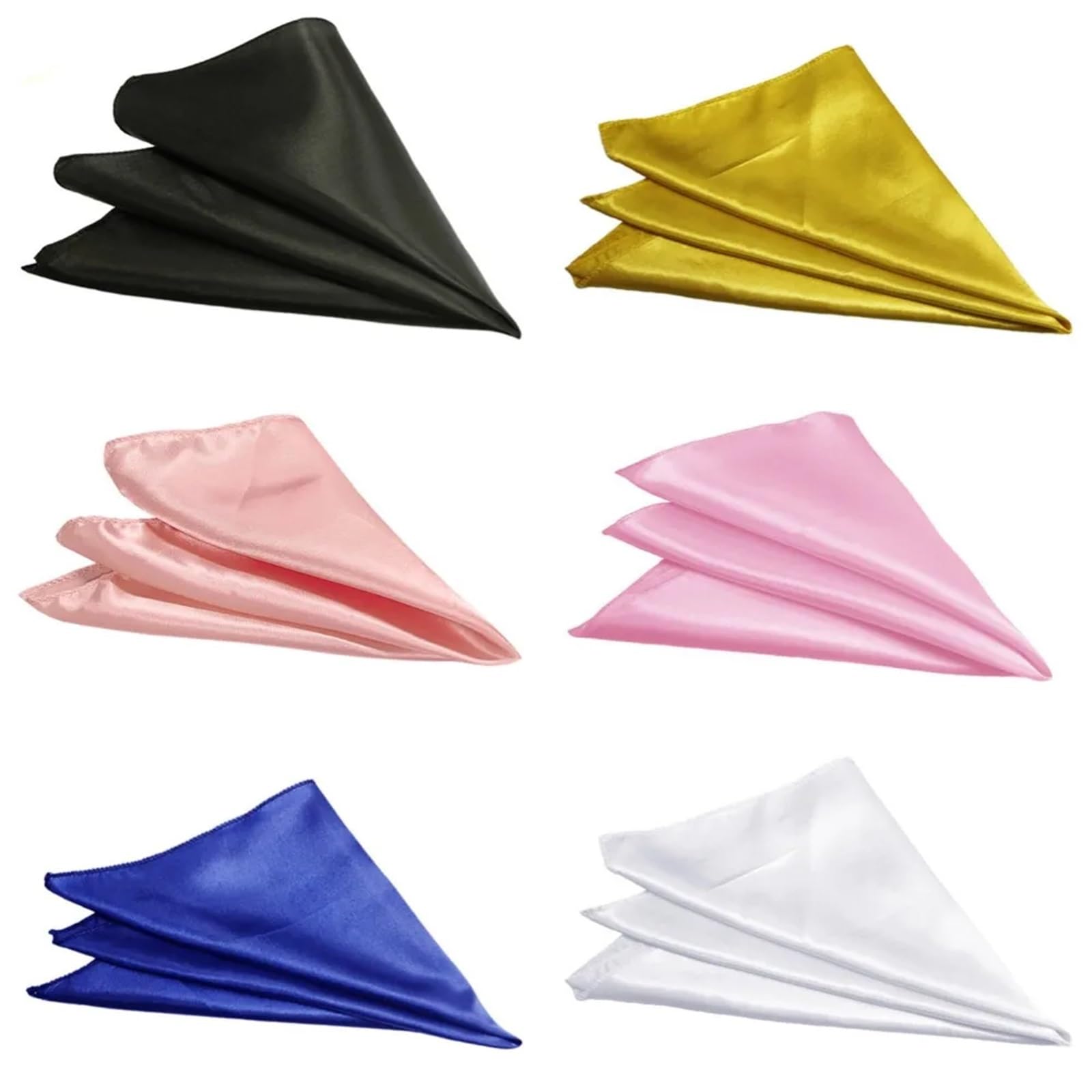 Servilletas de Tela, Servilletas de Mesa 5 o 10 Piezas Multicolor 29x29cm(10 Peach)