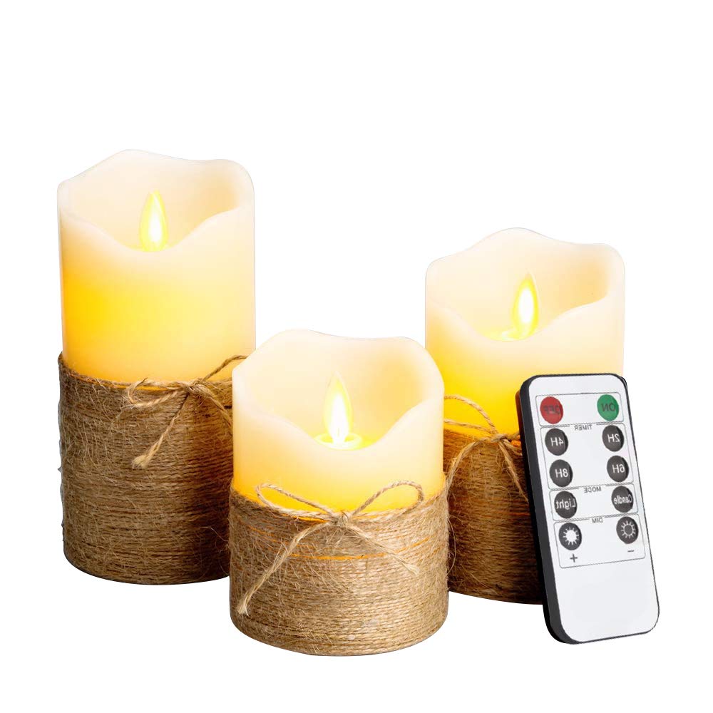 Amazon.co.jp : AnnTec LEDキャンドルライト ロウソク 本物の炎のよう