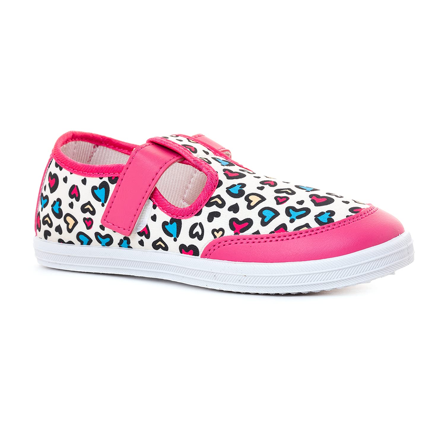 Khadims Adrianna Pink Mary Jane Canvas Shoe for Girls - 4.5-12 yrs (5199555) (B0BWNJ1FS4) Amazon Price History, Amazon Price Tracker