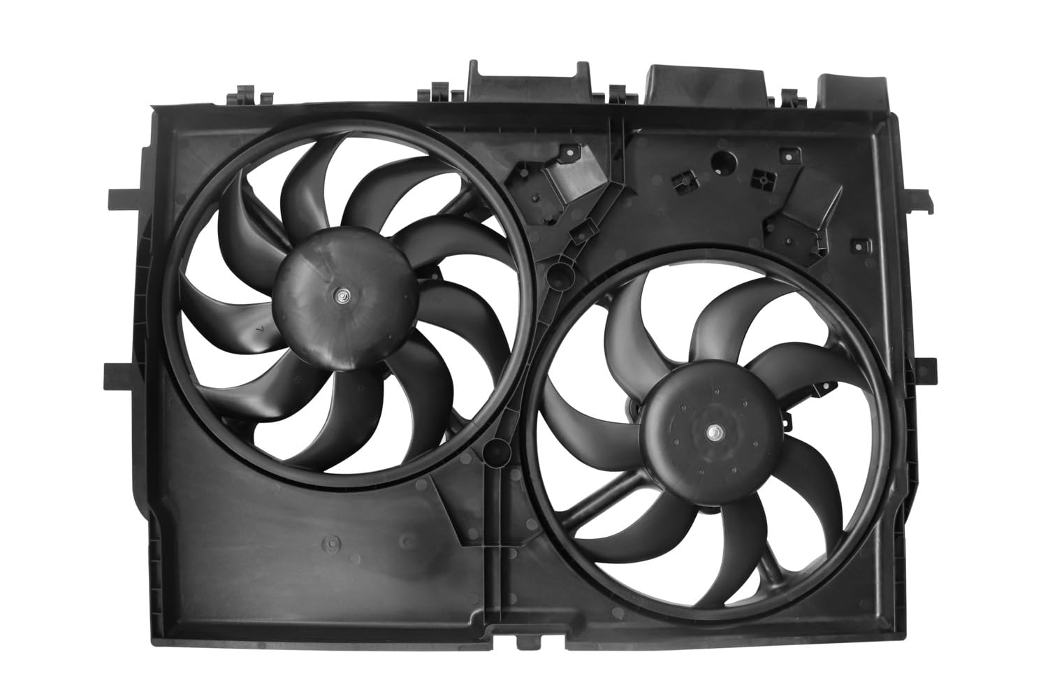 HELLA 8EW 366 420-171 Lüfter, Motorkühlung - 12V - 250W - elektrisch - Ø: 390mm - mit Kühlerlüfterrahmen (Zarge)-ohne Widerstand
