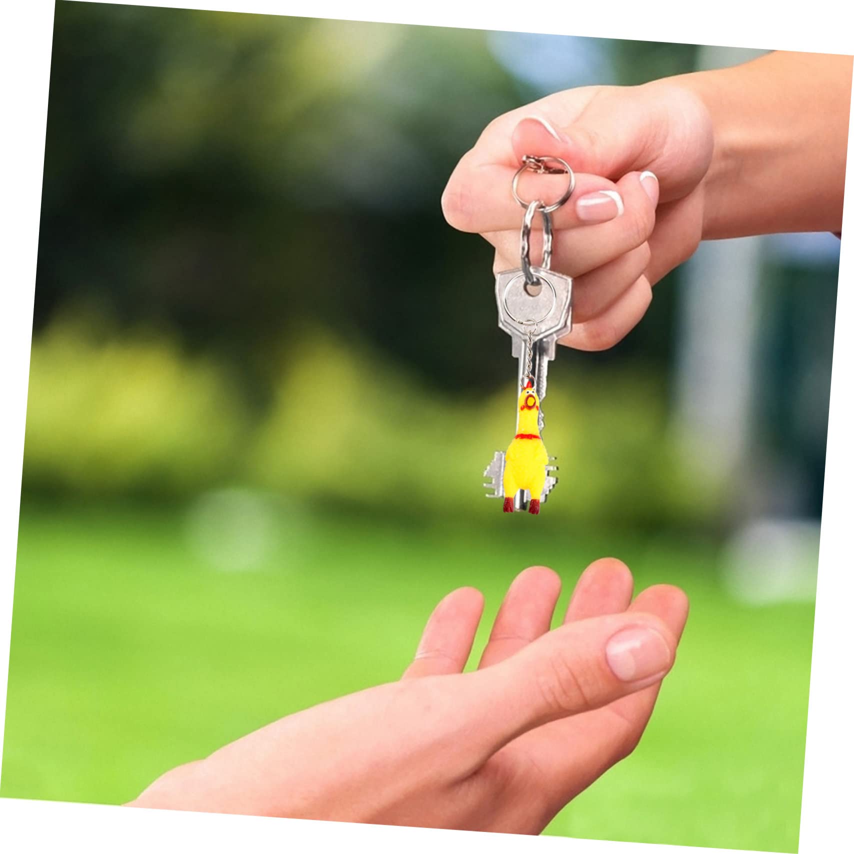 Amazon.co.jp: [Toyvian] 3 パック 財 ガーガーチキン ミニ 面白い