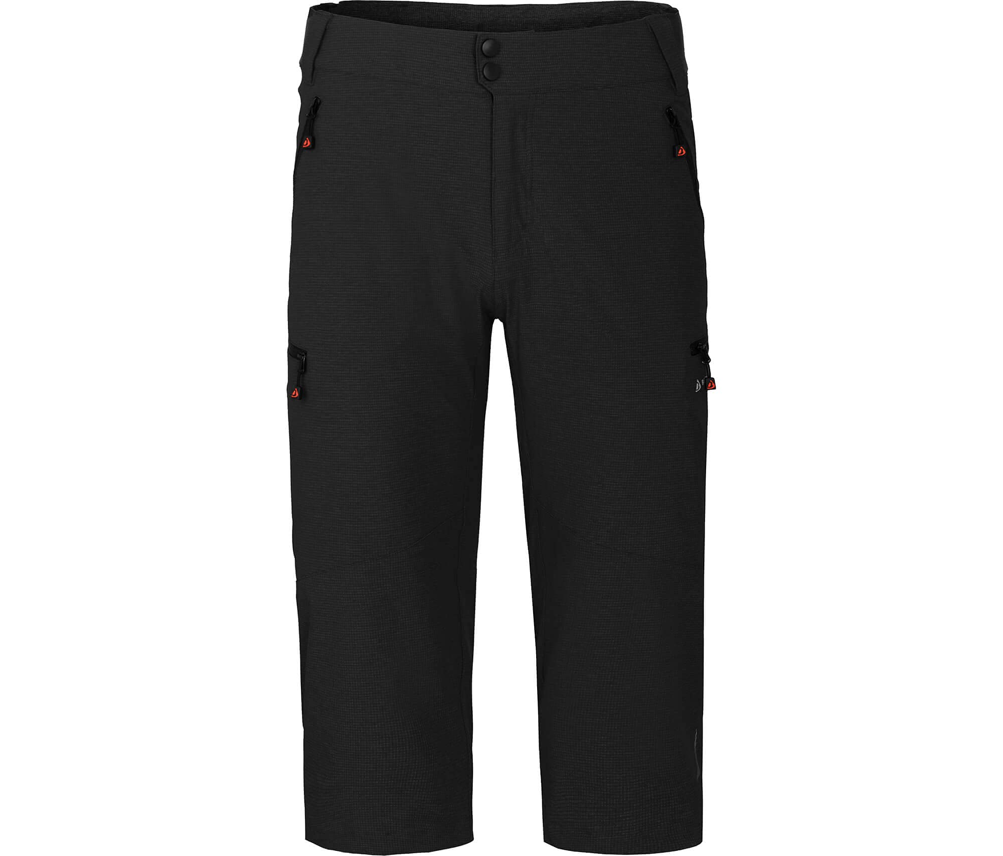 Bergson Patti Capri | Herren 3/4 Radhose - Robuste Herren 3/4 Rad- & Wanderhose, Normalgrößen, Supra Stretch 4-Wege-Stretch & Stretcheinsätze am Gesäß, reißfestes & leichtes Ripstop-Gewebe, schnelltr