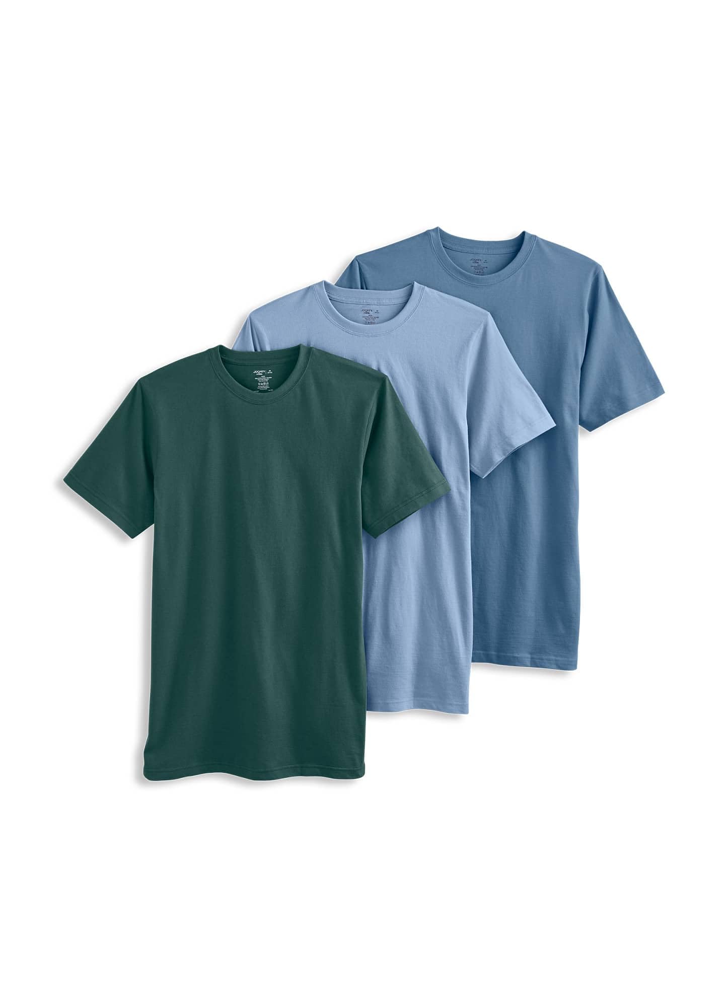 Jockey Men's Undershirt Classic Crew Neck - 3 Pack