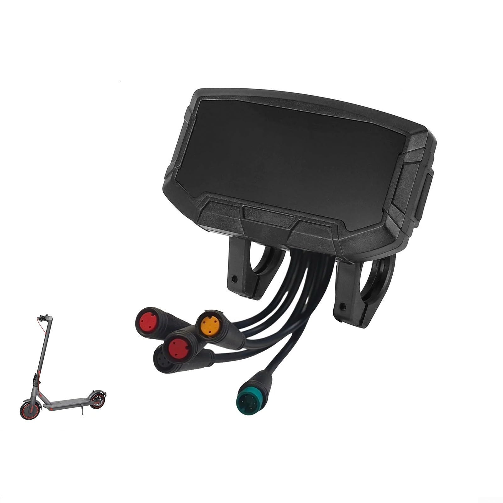 Pantalla de tablero de instrumentos para scooter eléctrico, panel de instrumentos inteligente para Kamikaza para k1 para k1 Plus para k1 Max, pantalla multifuncional con velocidad y nivel