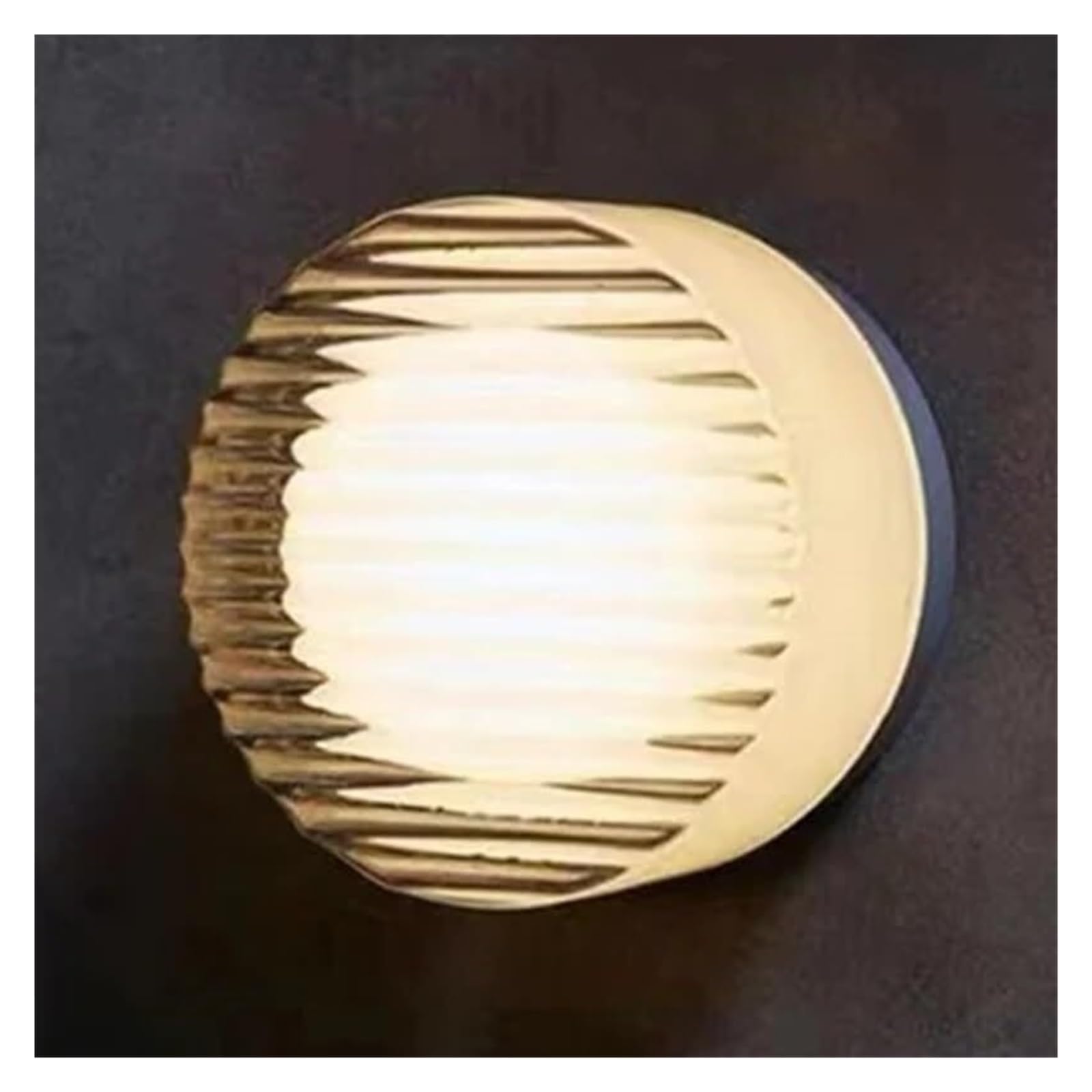 SXSCARKX Round Acrylic Simple LED Wall Lamp Beside Corridor Balcony Porch Atmosphere Stair Light Modern Wandlamp Sconce Applique(5w-01)