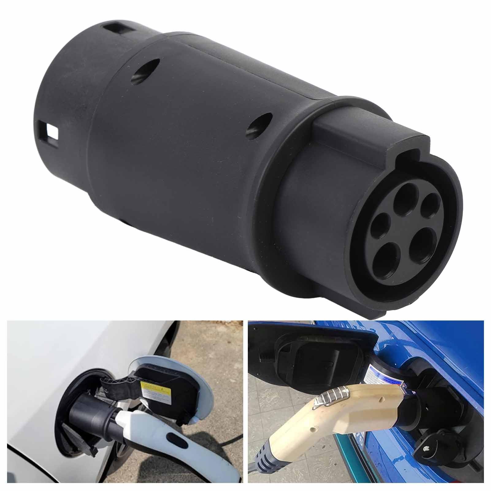 Przenośny Adapter ładowania EV Typ 1 do Typu 2, 7,2 KW 16a 32a, 240 V z oceną ochronną IP54, Konwersja Pojazdu Elektrycznego