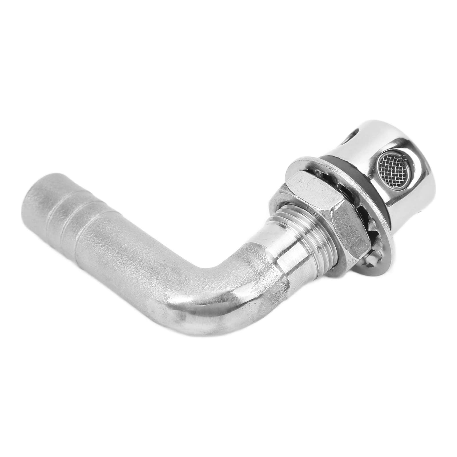 ACAGALA Boat Gas Tank Vent 316 Stainless Steel 90° Compatible with 5/8in Hoses Yacht Marine