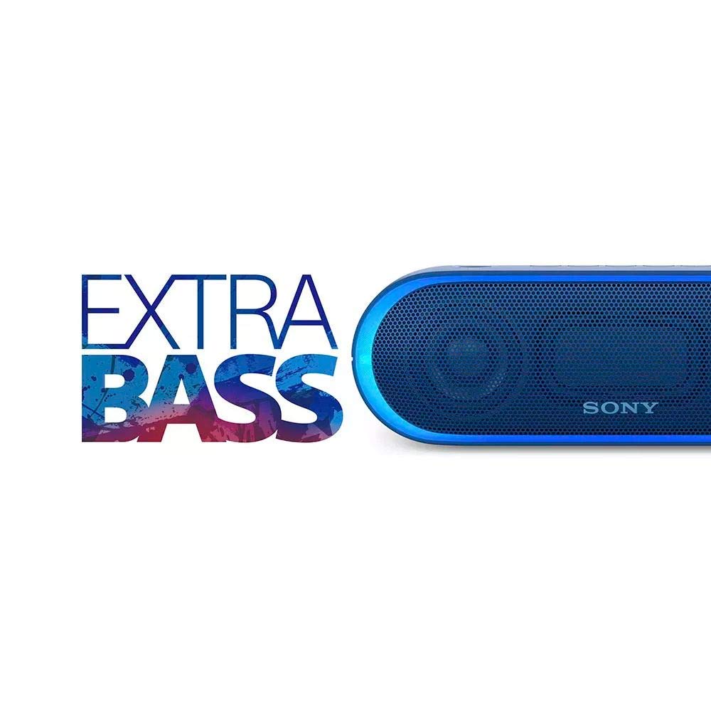 Caixa Multimidia 20W Wireless BLUETOOTH/NFC SRS-XB20/L AZUL SONY