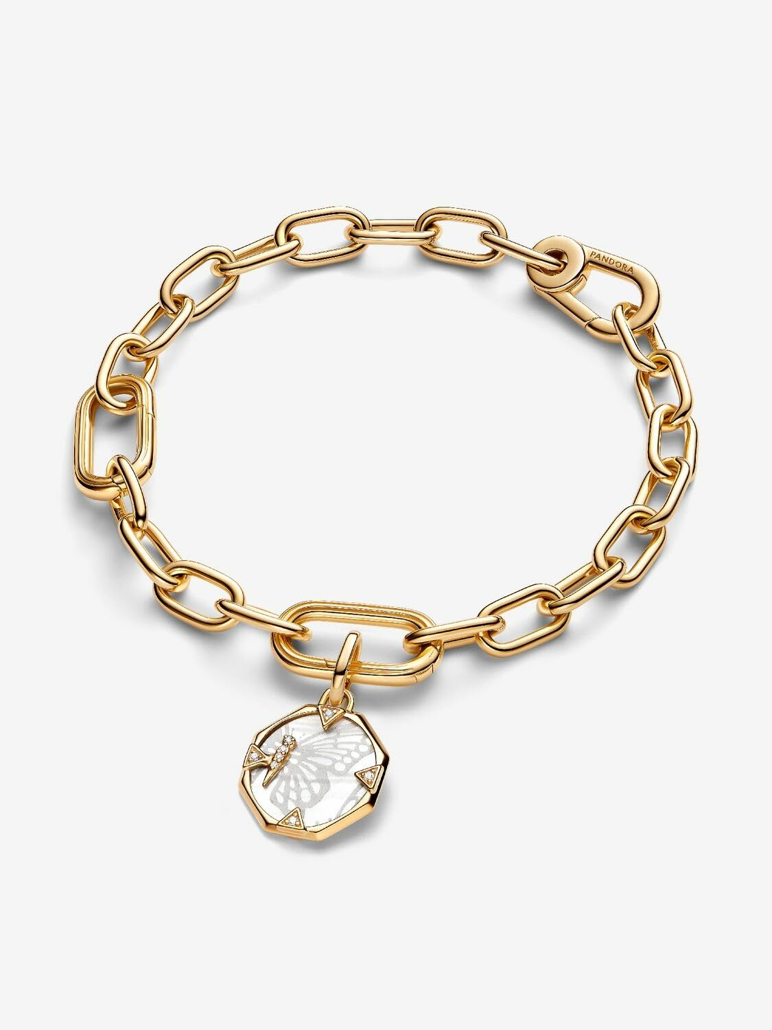PANDORA ME Colección de dijes chapados en oro de 14 quilates