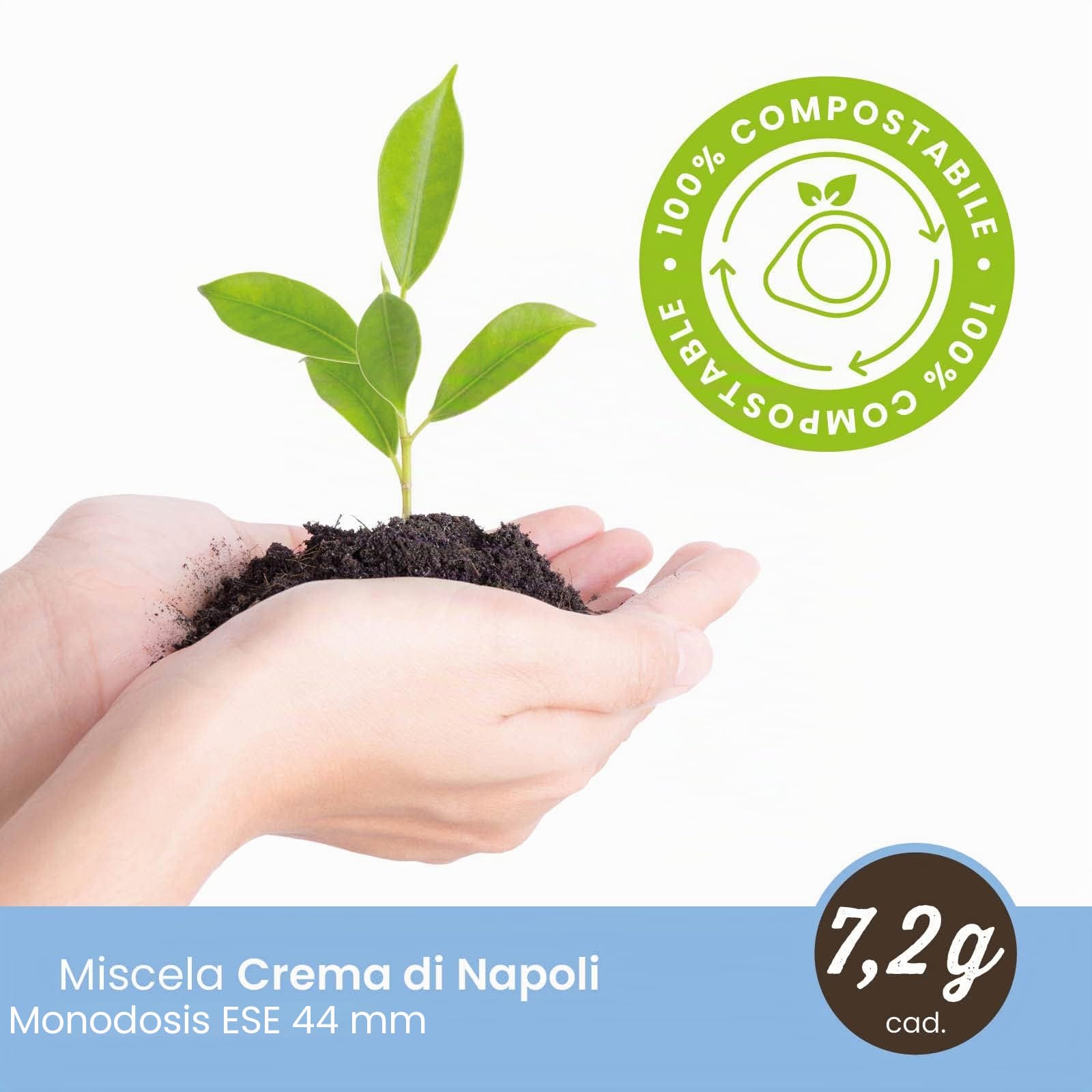 Cápsulas de café Toraldo, Napoli Cream Mix ESE 44 mm (150 unidades)