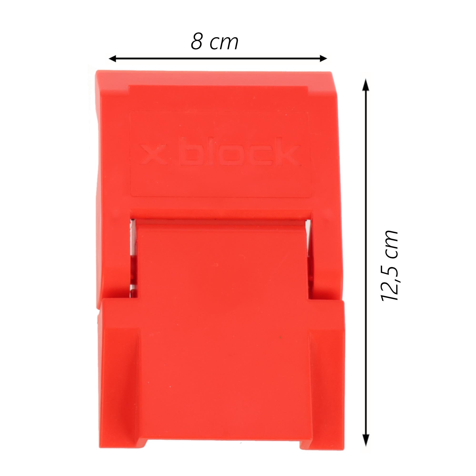 botle 10 Stück. groß Spannverschluss Set Kunststoff Verschluss für Werkzeugkasten X-Block bis 20 cm Toolbox Kistenberg Rot 80 x 125 mm Kistenverschluss Koffererschluss