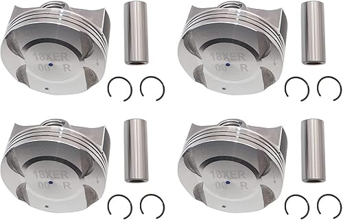 Miniatura 6 de Kit de pistón, pasador y anillo de presión de 4 piezas para Chevrolet Cruze 2011-2015 para Chevrolet Cruze Limited 2016 para Chevrolet Sonic L 1.8L