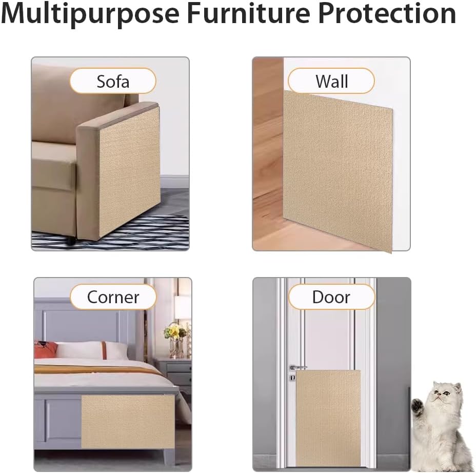 review NATUYA Cat Scratcher Mat, 39.4