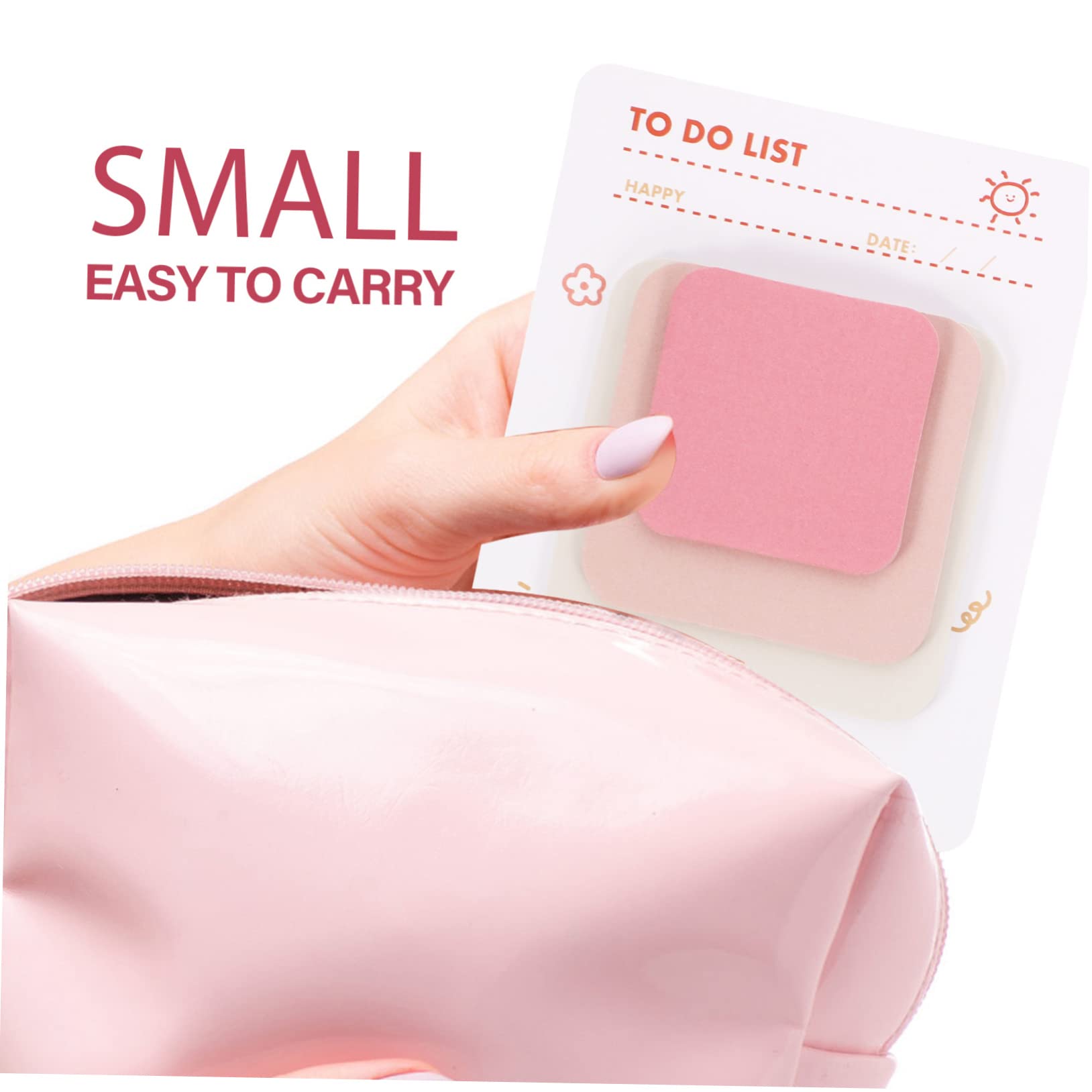 STOBOK 16stücke Sticky Tabs Memo Pads Kreative Notizaufkleber Selbstklebende Memo-sticker Für Schule Und Büro Stilvolle Und Dekorative Haftnotizen Für Studenten Und Lehrer