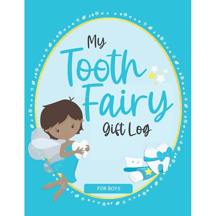 Buy My Tooth Fairy Gift Log For Boys Milk Teeth Book Keepsake Ideas I