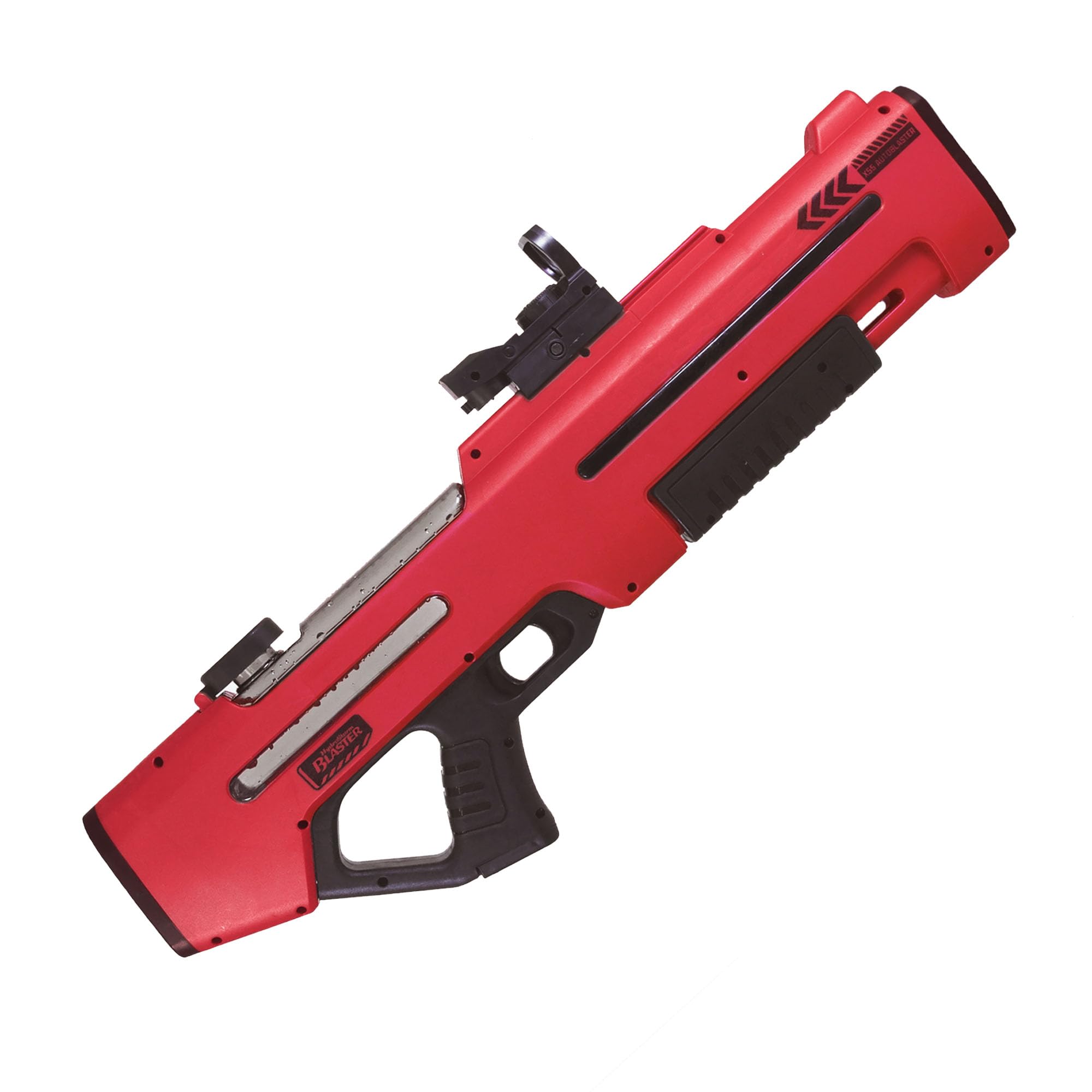 KandyToys Automatic Electric Water Gun | Long Range | USB Rechargeable | Large Water Capacity | LED Lights