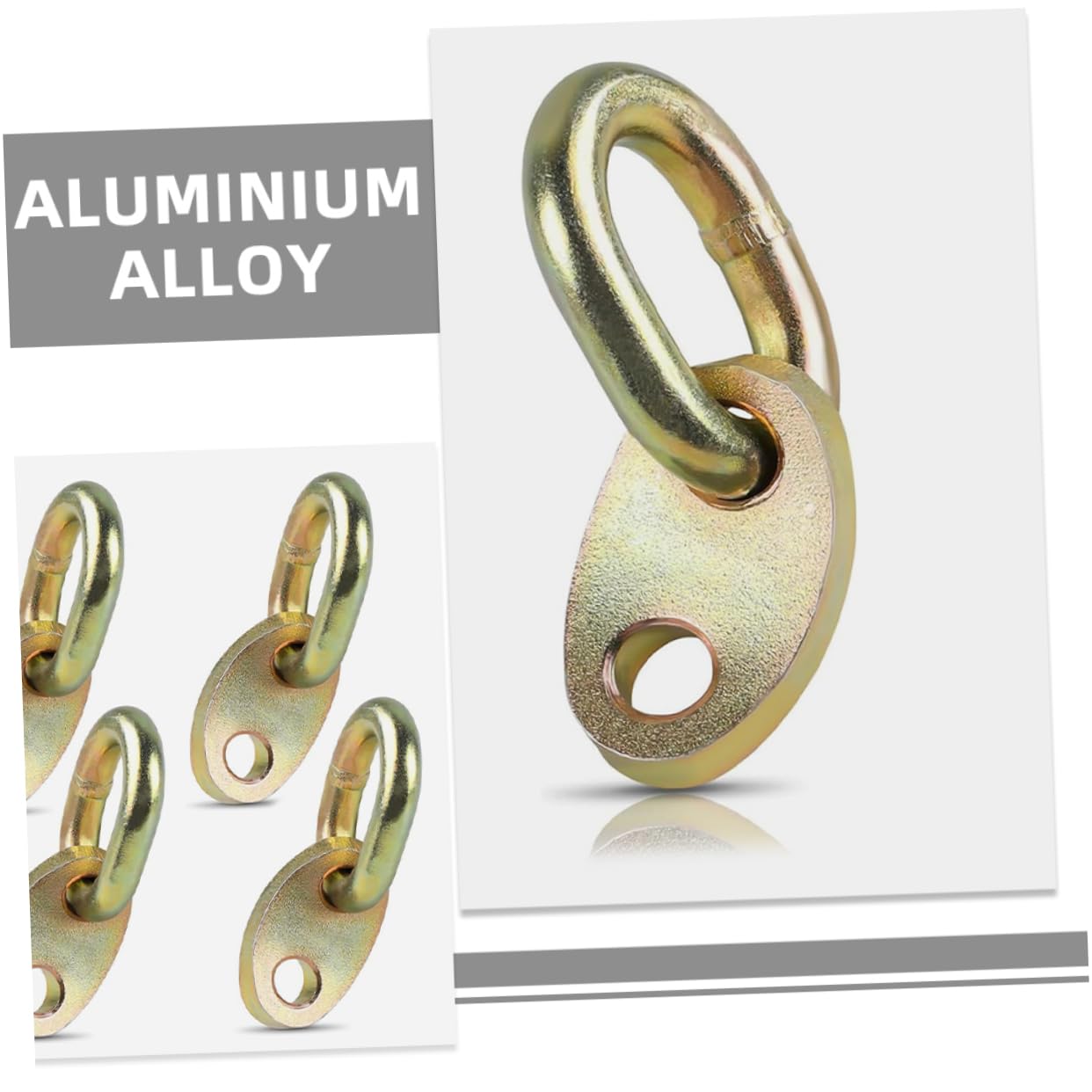 PRETYZOOM 4pcs Engine Lift Leveler Set Engine Lifting Plate Kit for Lifting Heavy Duty Construction