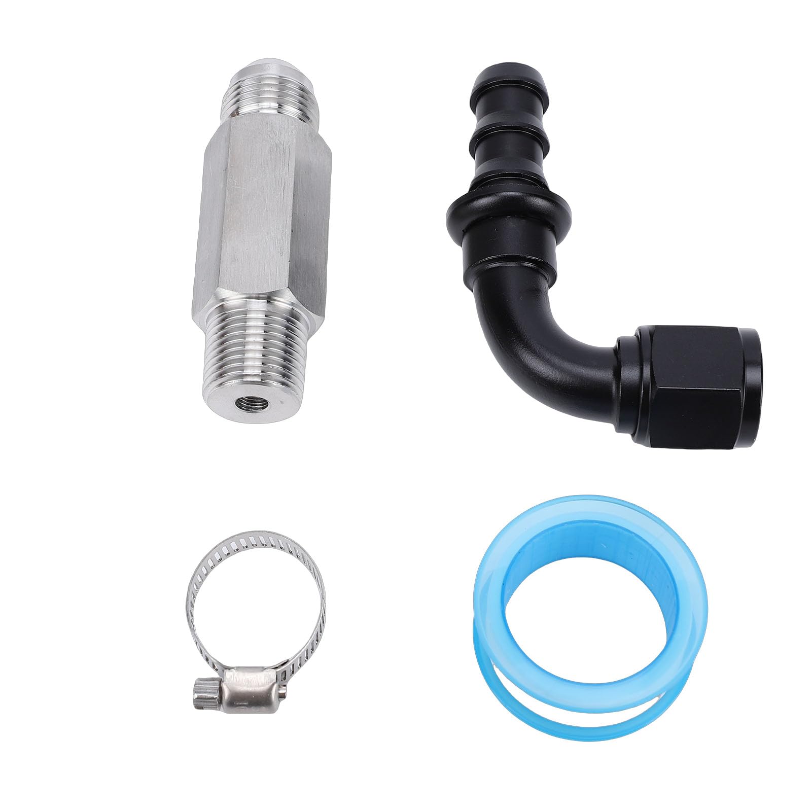 Conector de manguera de calefacción , repuesto de aluminio para 6,7 L a partir de 2007, con excelente flujo y refrigeración estable, montaje directo original