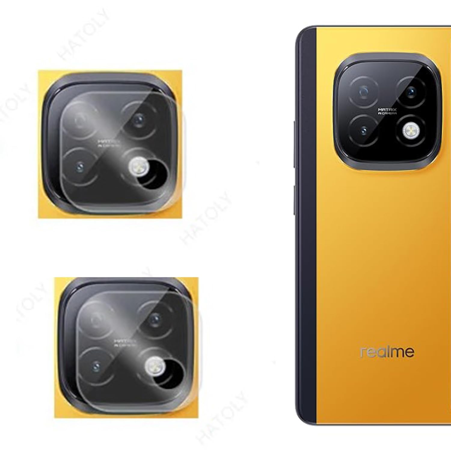 Camera Lens Screen Protector for Realme narzo 70 Turbo 5G, Anti-Shock, Anti-Scratch, Clear Tempered Glass, Pack of 2 (B0DJ757G3K) Amazon Price History, Amazon Price Tracker
