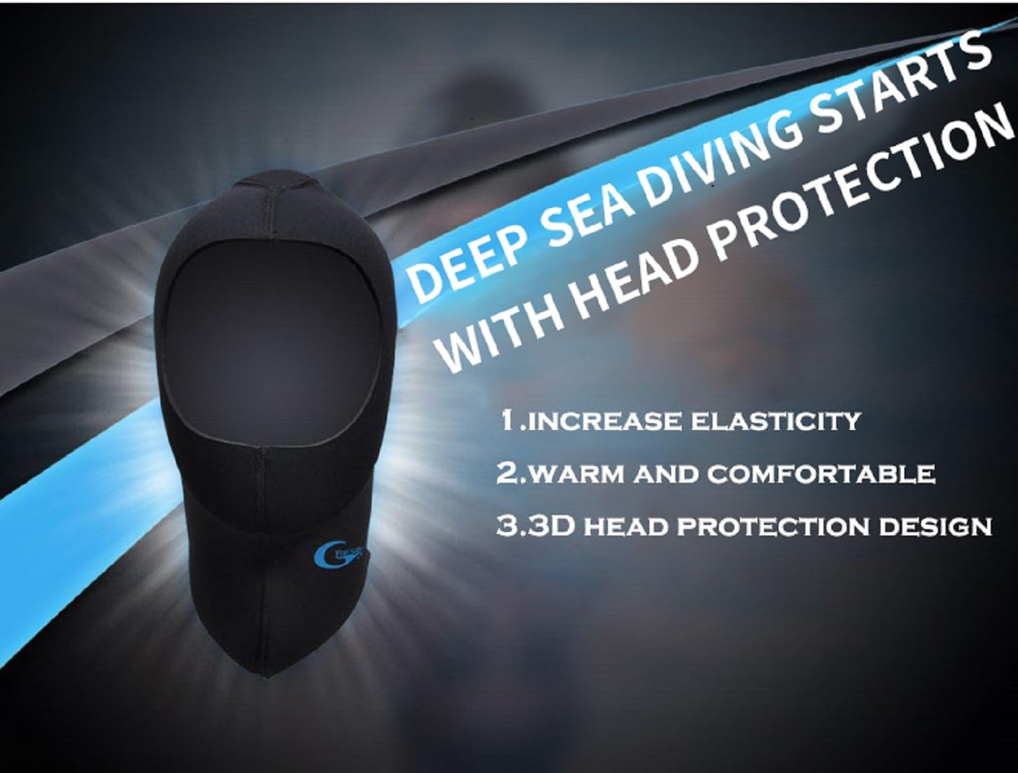 Diving Hood - Neoprene Wetsuit Dive Hood 3MM 5MM for Men Women Dive Cap Surfing Thermal Hood for Water Sports - Image 5