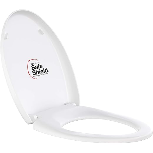 Kohler Quiet-Close Toilet Seat + Cover (White)