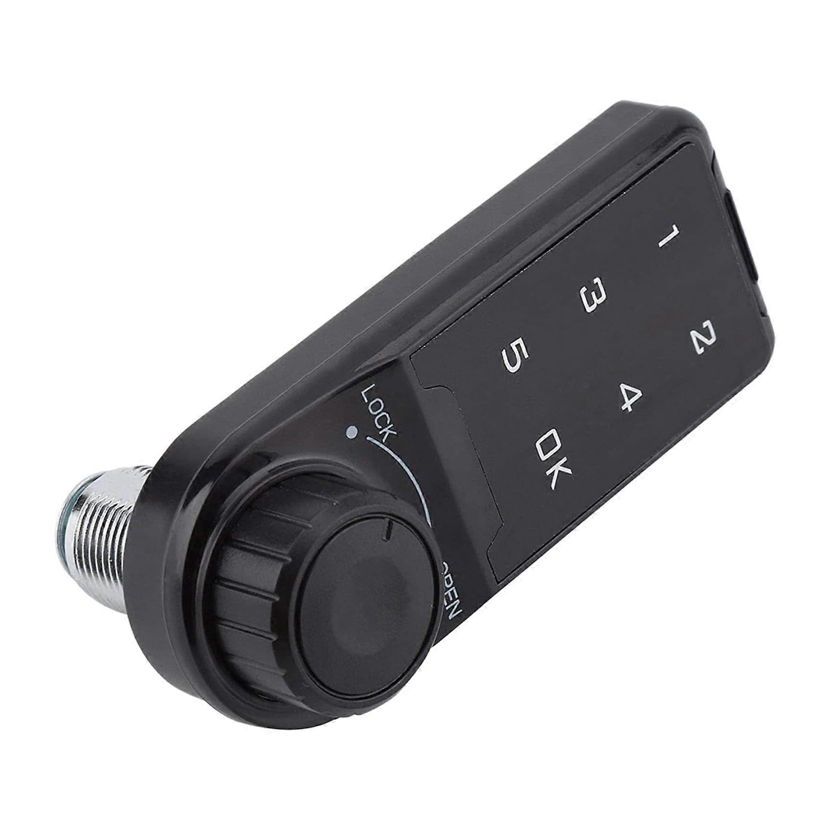 Combination Lock, Door Access Digital Electronic Security Cabinet Coded Locker Touch Keypad Password Key Access Lock - A