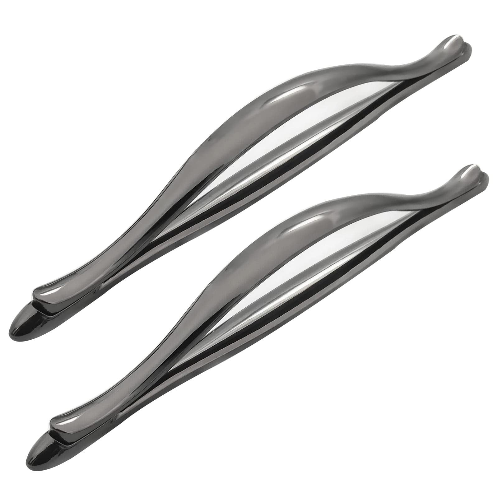Niusabou E Bow Pulls Door Handles, Kitchen Cabinet Drawer Door Bow Pulls Zincy Handles 2 Pack 96-192Mm Screws Included(,Hol Distanc 192Mm)