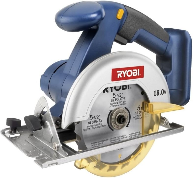 Ryobi P501 5-1/2" 18v One+ Circular Saw (Bare Tool Only, Battery and Charger Not Included)