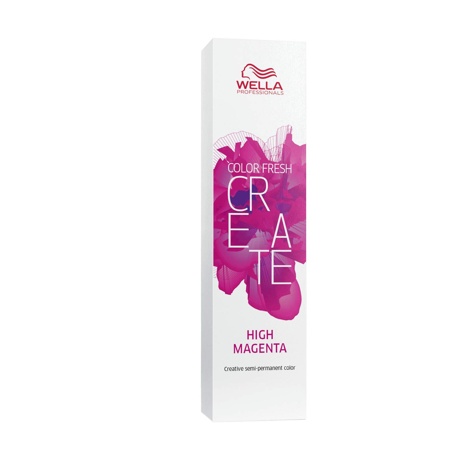 Wella Professionals Color Fresh Create Semi-Permanent Hair Dye Shade High Magenta 60 Ml