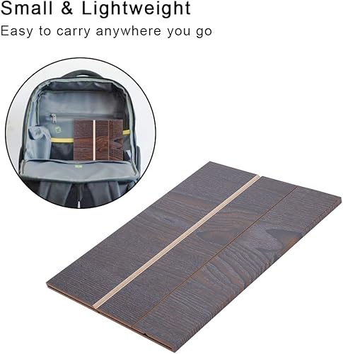 Miniatura 7 de flexman 12inch Screen Magnifier for Smartphone, Wooden Eye Protection Screen Enlarger, Lightweight Foldable Phone Stand with Screen Amplifier for